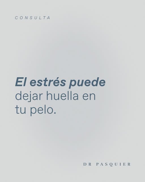 ¿Sabías que una etapa de estrés puede reflejarse en tu pelo semanas o meses después?

Este tipo de c
