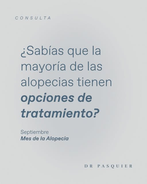 Septiembre es el Mes de la Alopecia y quiero aprovecharlo para hablar de algo que considero importan