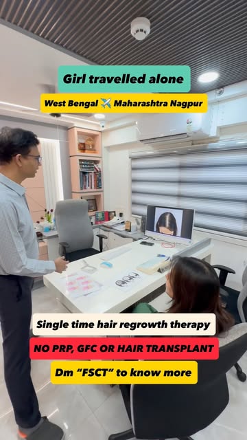 From Siliguri, West Bengal → Nagpur for FSCT! ✈️

When hair loss becomes a concern, finding the righ