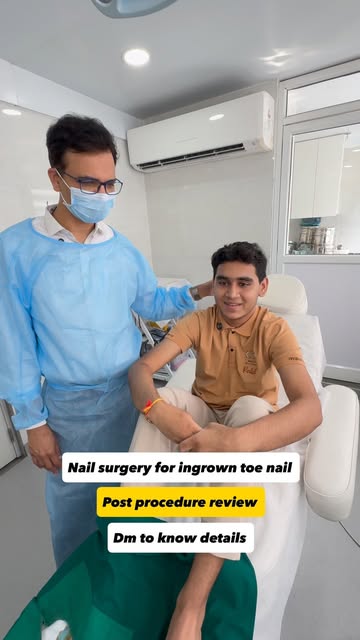👣 Happy Patient After Ingrown Toenail Surgery! 

Our patient visited Radiance Skin Antiaging & Hair