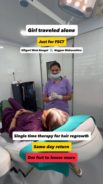 From Siliguri, West Bengal → Nagpur for FSCT! ✈️

When hair loss becomes a concern, finding the righ