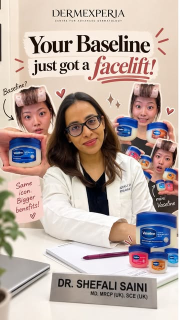 Major Indian Skincare upgrade to vaseline! Check this out @mindaylee_ and @sunpharma_live 🧴✨

The U