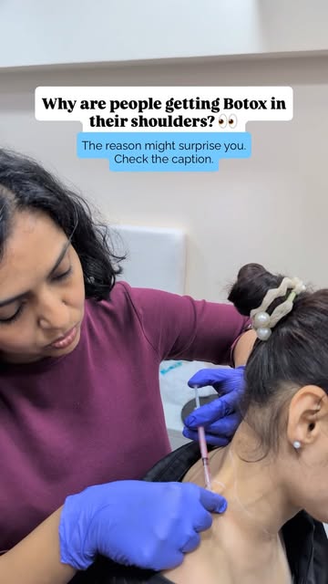 Why are people getting Botox in their shoulders?

It’s not always about appearance.

For some people