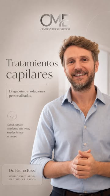 ¿Preocupado por la caída del pelo o las entradas? 🧔‍♂️
El Dr. Bruno Bassi te cuenta cómo en CME eva