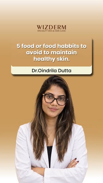 ✨ 5 Foods to Avoid for Healthier Skin! ✨

Can your diet affect your skin? 🍽️🧴
In this informative 