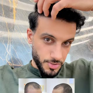 سعدنا بإستقبال وزيارة نجم كرة القدم الكابتن عمر السومة في عيادة بادرا، للمتابعة والاهتمام بالشعر بعد