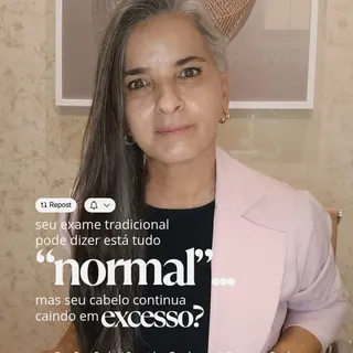 “Já tentou de tudo para acabar com a queda de cabelo, mas ela insiste em continuar?

Seus exames diz