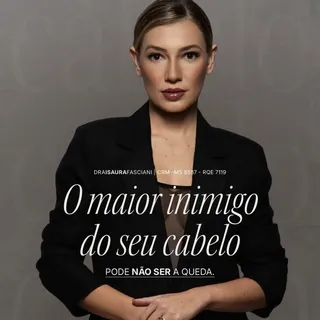 ‌
Nem toda perda de cabelo é igual.
Na alopecia cicatricial, a inflamação pode destruir definitivame