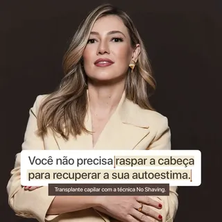 Uma das dúvidas mais frequentes no consultório é:"Dra., vou precisar raspar o cabelo para fazer o tr