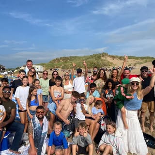 Had the most amazing and fun weekend away with the gang to celebrate Jermaine’s 40th..
FYI camping f