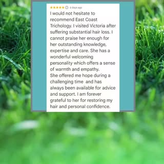 Making a difference is the goal, and when you receive reviews like this it reminds me I do make that