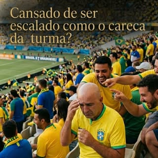 No futebol, a zoeira faz parte do jogo. Mas quando a brincadeira com a calvície começa a incomodar, 