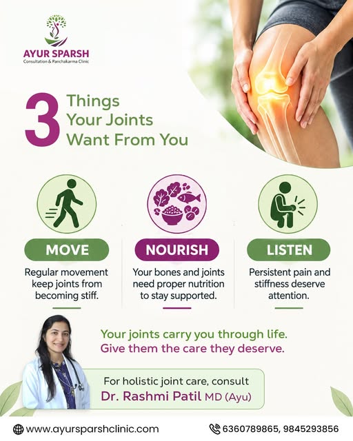 Your joints carry you through life—are you giving them the care they need?

Healthy joints are not j