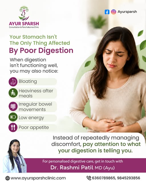 Did you know poor digestion can affect more than just your stomach? 

When your digestion isn’t func