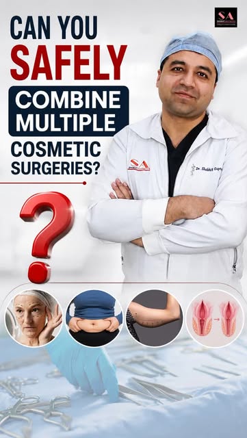 Can You Safely Combine Multiple Cosmetic Surgeries? 🤔

Yes, in selected patients, combining procedu