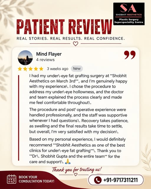 Real stories. Real experiences. Real confidence. ❤️

We’re grateful to our patient for sharing their