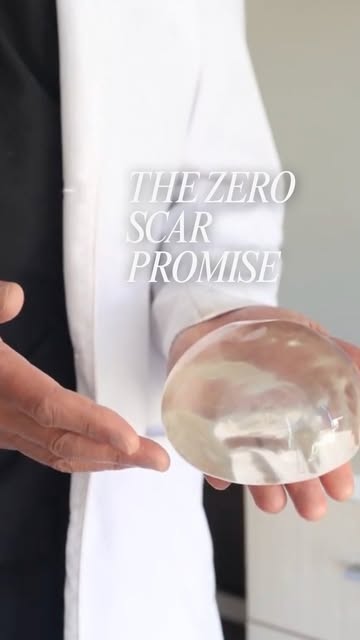 The zero-scar promise — what does it actually mean? 

With my transaxillary approach to breast augme