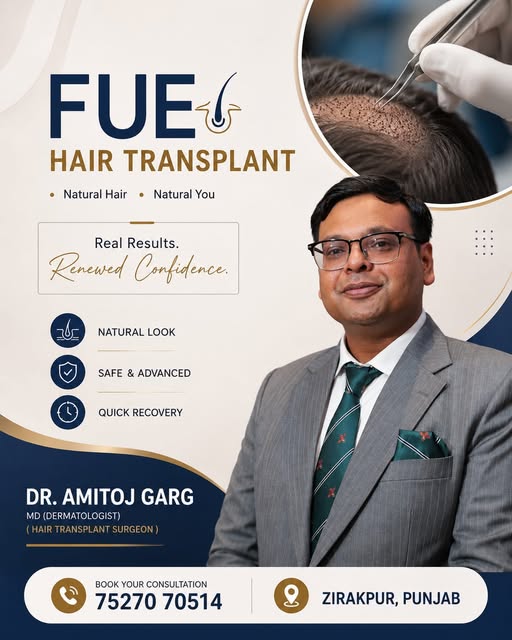 Restore your natural hairline and renew your confidence with advanced FUE Hair Transplant treatments