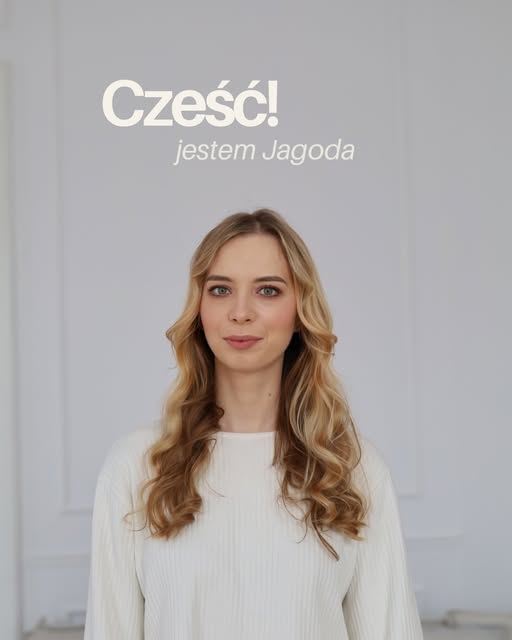 Cześć! 👋 Jestem Jagoda i miło mi Cię tu gościć. 🤍

Od zawsze wiedziałam, że chcę w swojej pracy po