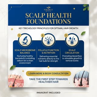 Your scalp is a living ecosystem. 🌿

When we focus only on the hair strand, we miss the foundation 