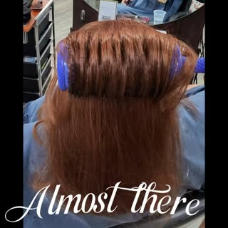 From cherry bomb to orange crush! 

be:
#LuxuryHairExtensions  #LuxuryHair #HairExtensionSpecialist 