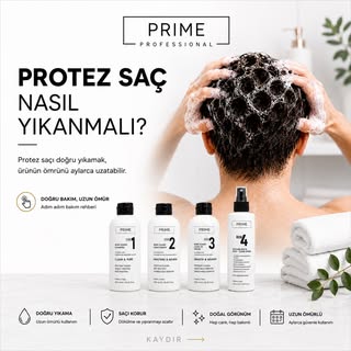 Protez saçın ömrünü uzatan en önemli etken, doğru bakım rutinidir.

Kaliteli bir protez saç kullanıy
