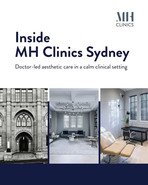 A glimpse inside MH Clinics Sydney.

Beautiful architectural details, light-filled interiors and tho