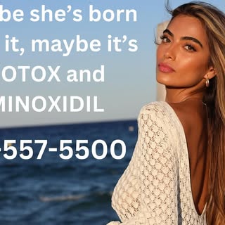 Maybe she’s born with it, maybe it’s Botox and Minoxidil 😜 

#botox #minoxidil #precisionmedical #p