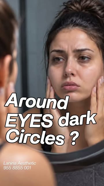 👁Dark circles around the eyes👀
Common problems 
Solution: Skin Color Correction Treatment 

•Costu
