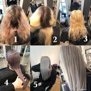 Normal filter. 4 steps including deep treatment.  #Olaplex #olaplextreatment #redken#redkenshadeseq 