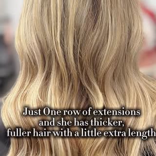 Tired of extensions you can’t wear up? With IBE, you can match your hair perfectly. 

Custom extensi