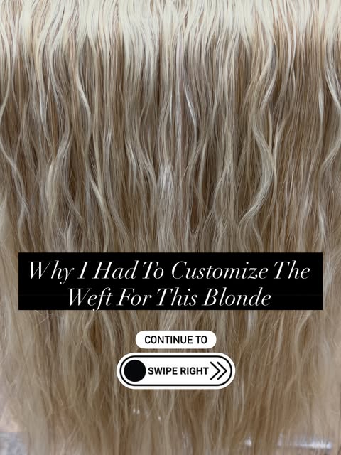 You want that bright blonde extension look but your client has a dark natural root...

Here’s why I 