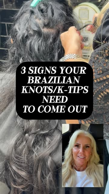 If your Brazilian knots or K-kips feel like this, 
it’s time for a change. 
Safe removal + IBE can s