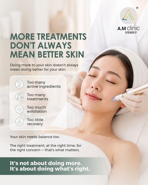 More treatments don’t always mean better skin. 🤍
Your skin needs balance, recovery, and the right a