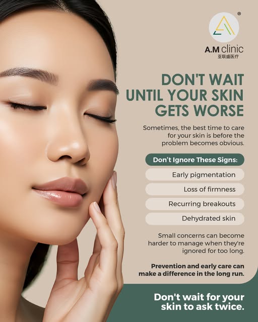 Don’t wait until your skin gets worse. 🤍
Small concerns like early pigmentation, loss of firmness, 