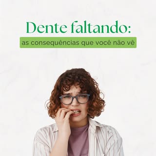 Pensar que é só estética é o maior erro.

Cada dia que passa sem tratar é um dia que o osso está des
