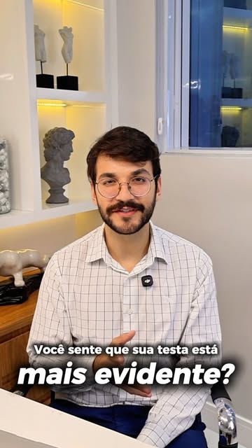 A testa que fica mais evidente muda mais do que você imagina. Não é só sobre estética, é sobre se se