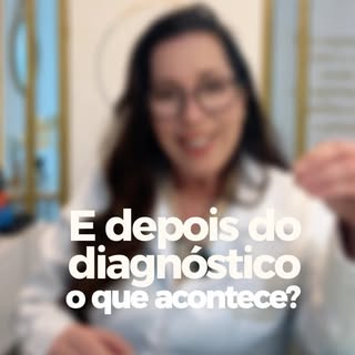 Receber um diagnóstico costuma trazer alívio.

Mas ele não é o fim da consulta.

Na verdade, é o com