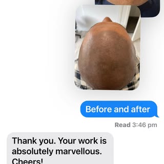 Awww! I just love making people happy!! My heart is beaming!💜 
See the before and after photos.

📞