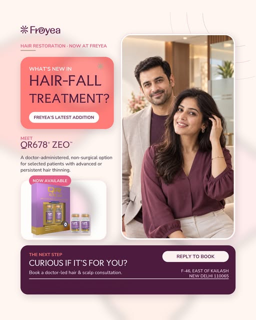 👇 Hair fall that keeps progressing deserves more than another shampoo, serum or internet recommenda