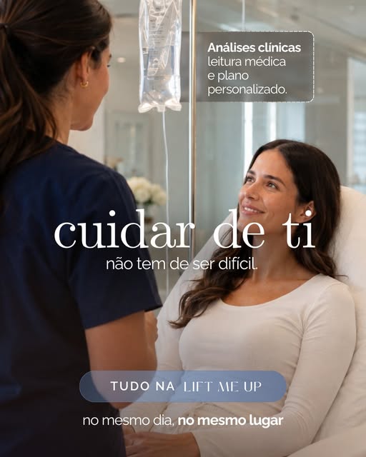 Análises, resultados, explicação simples e plano de tratamento. Simples. Na Lift Me Up!

Andas a adi