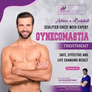 Gynaecomastia reduction surgery is a quick and very effective day care procedure to improve your ove