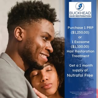 May/ June Special! Perfect gift for Mom or Dad! 

Purchase 1 PRP or 1 Exosome Hair Restoration Treat