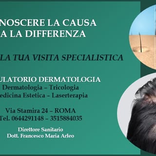 Solo conoscendo la causa del problema, come ad esempio l'Alopecia Androgenetica, è possibile interve