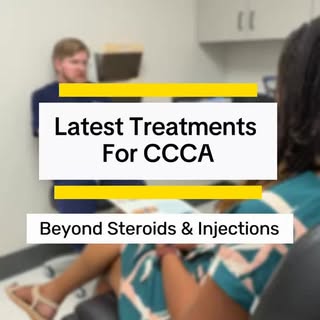 CCCA treatment is about so much more than steroids.

The real goal is controlling inflammation to pr