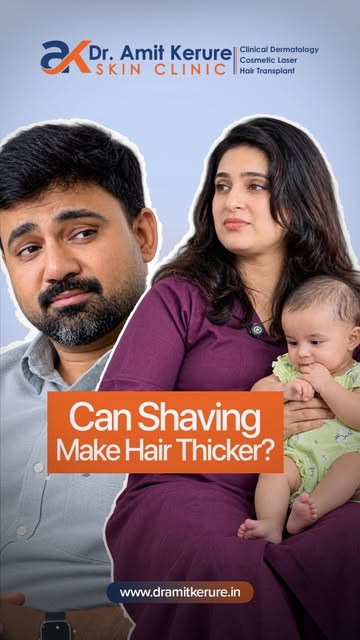 Shave the Baby’s Head, It Will Grow Back Thicker?

Ever heard the classic advice to shave a baby's h