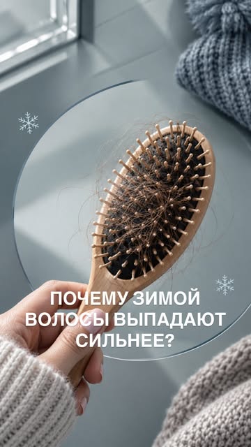 Зимой многие замечают, что волос на расчёске становится больше.

Холод, сухой воздух в помещениях, г