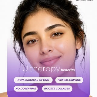 Lift. Firm. Rejuvenate. ✨
Experience the benefits of Ultherapy — a non-surgical approach to skin lif