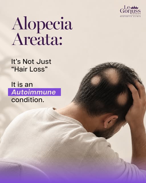 **Hair loss isn’t always just hair loss.**

Alopecia areata is an autoimmune condition that can caus