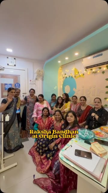 Happy Raksha Bandhan from Team Origin Clinic✨